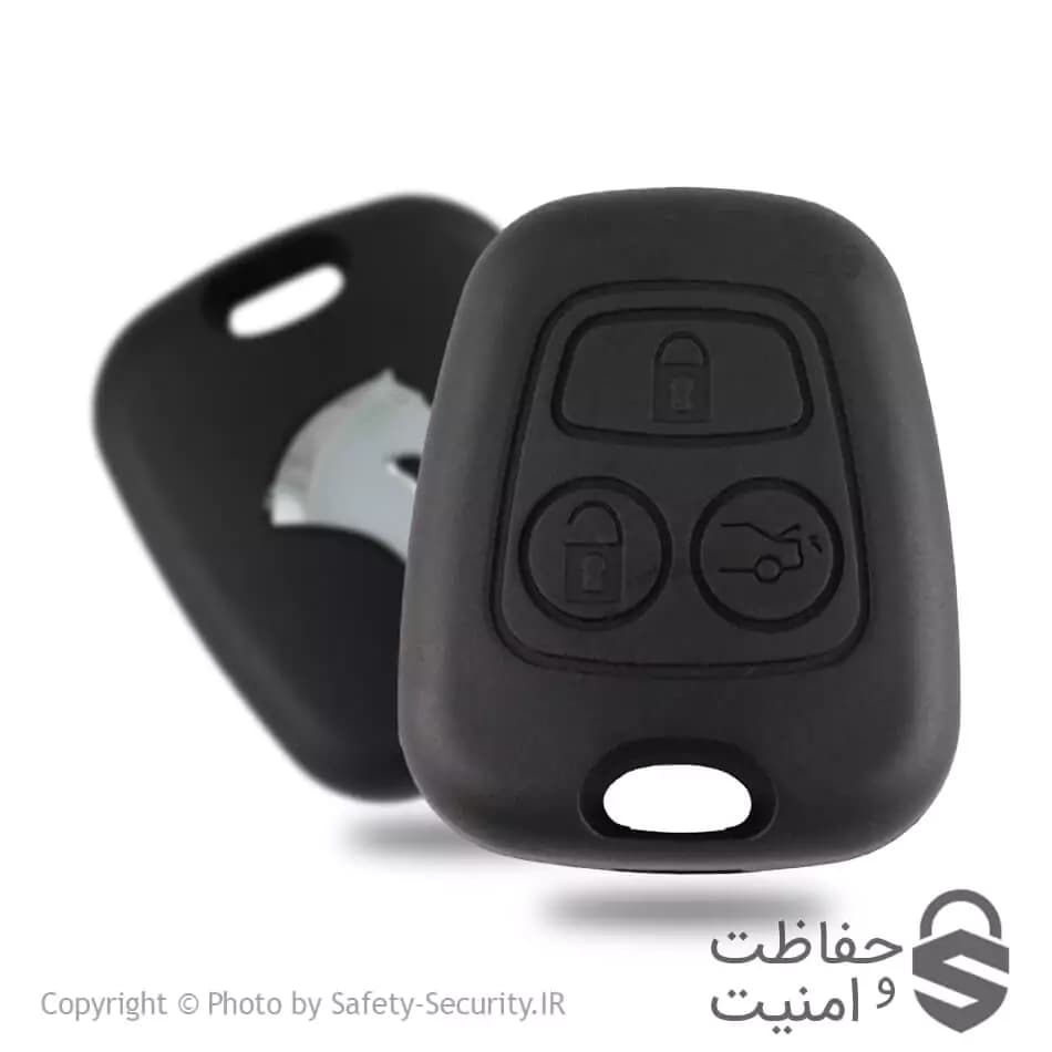 قاب ریموت فابریک دنا و سمند سه دکمه — تصویر ۲