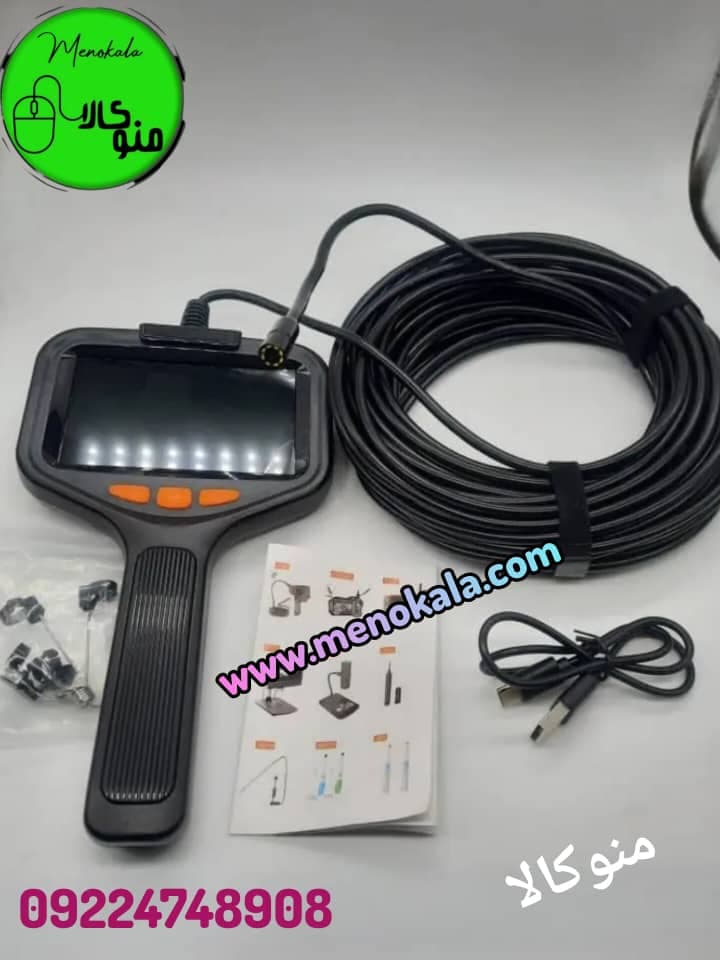 دوربین آندوسکوپی ۱۰ متری با مانیتور دار مدل M1CH10 — تصویر ۳