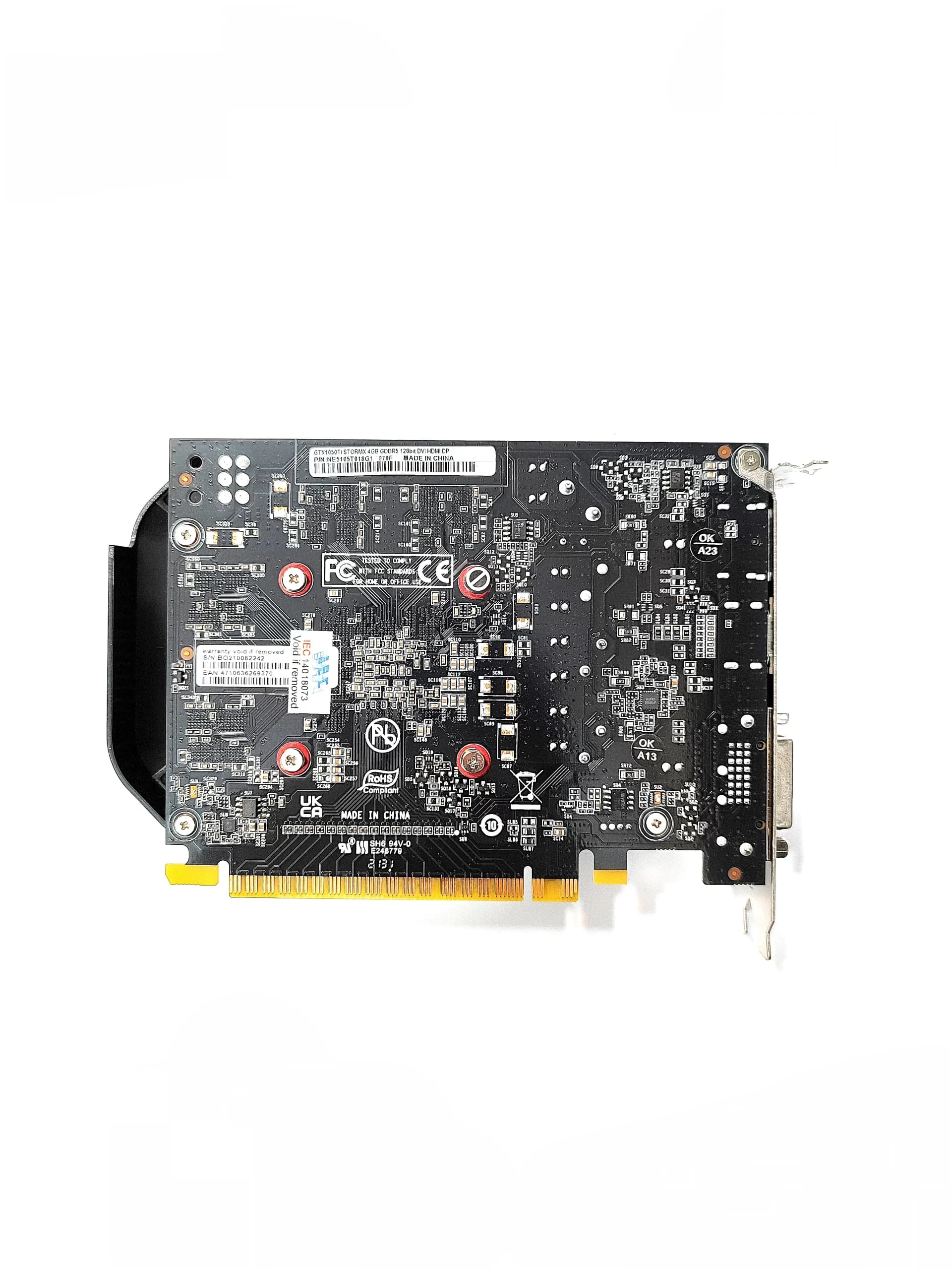 کارت گرافیک پلیت مدل GeForce® 1050 Ti StormX — تصویر ۷