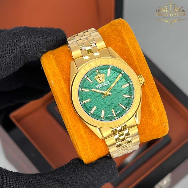 ساعت مچی زنانه ورساچه طلایی Versace 6455 — تصویر ۲