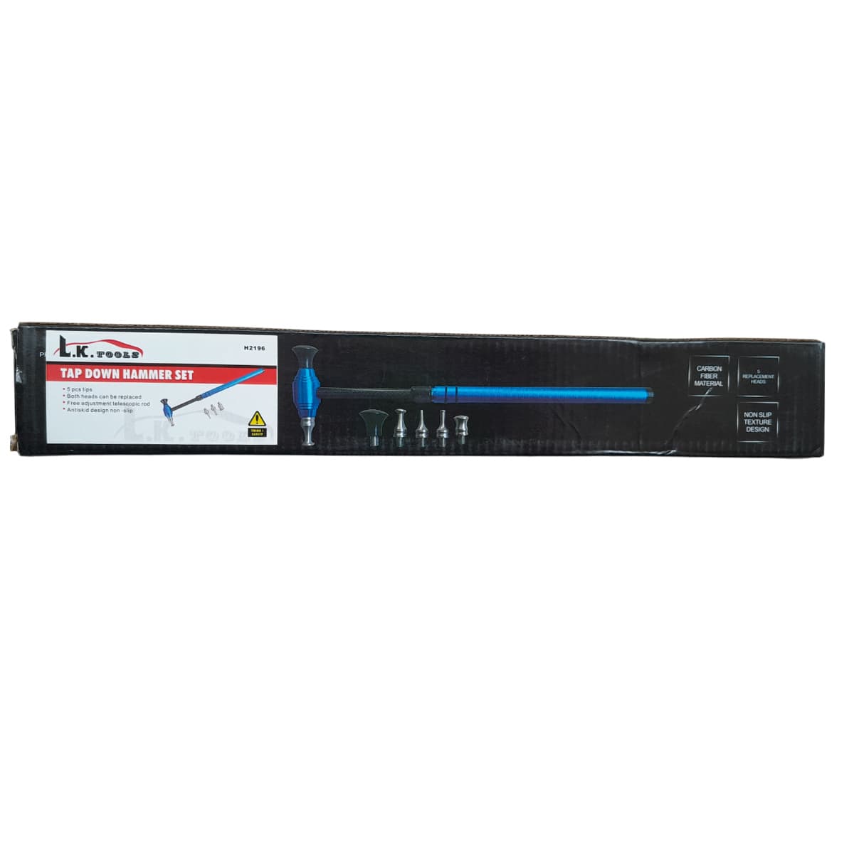 چکش کربنی کشویی 5 سر صافکاری LK کد H2196 — تصویر ۵