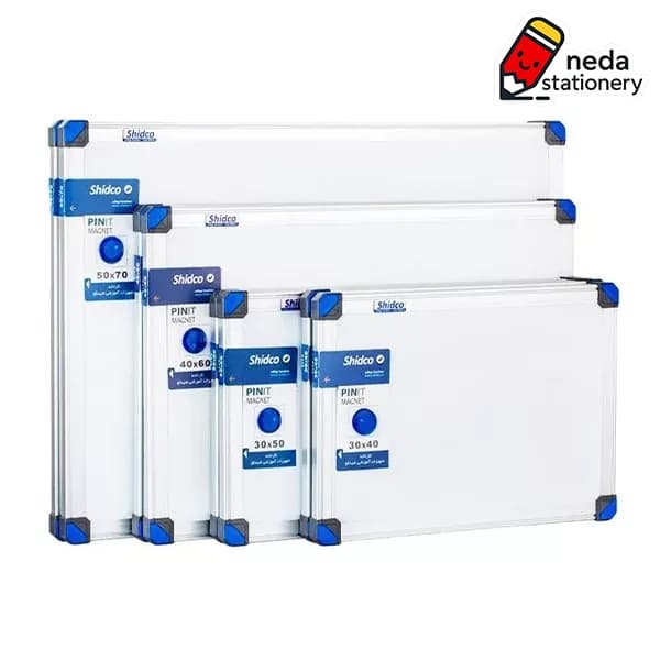 تخته وایت برد شیدکو سایز 60*90 مدل آلفا