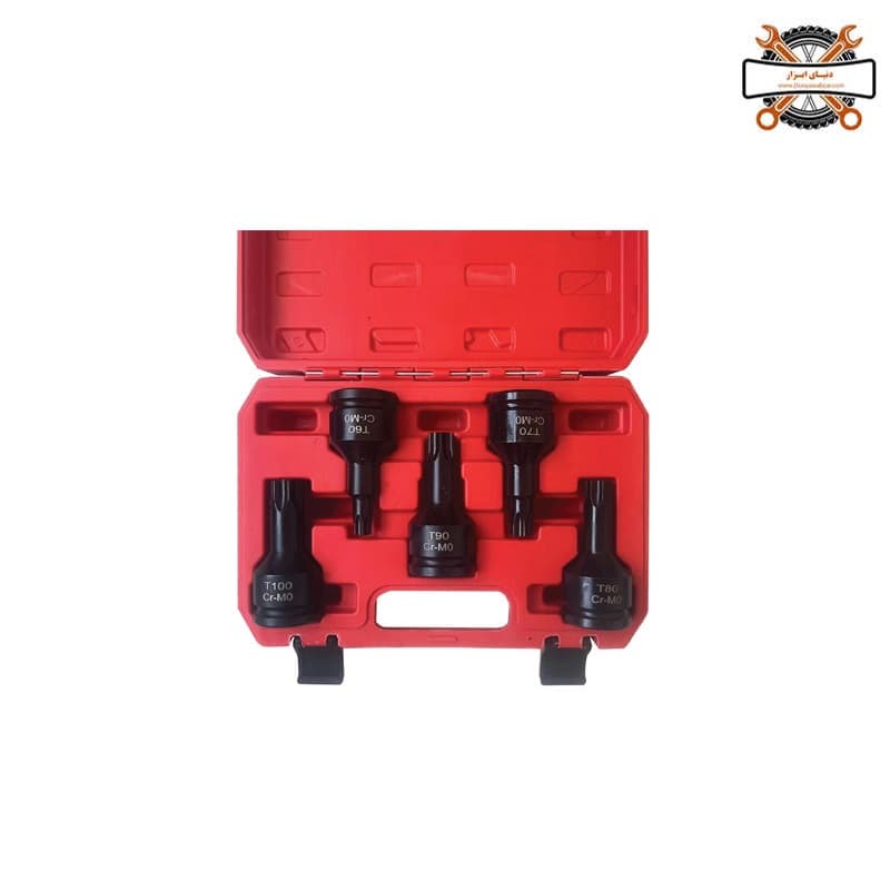 کیت آلن بکسی 5 عددی 3/4 درایو H14 – H24 فشار قوی LK کد D1940 — تصویر ۸