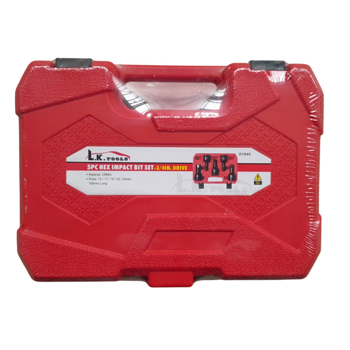 کیت آلن بکسی 5 عددی 3/4 درایو H14 – H24 فشار قوی LK کد D1940 — تصویر ۵