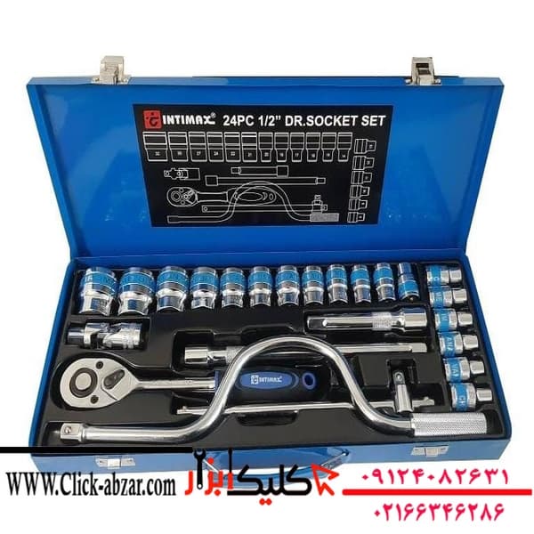 جعبه بکس 24 پارچه سفید اینتیمکس مدل INTIMAX 4002 — تصویر ۲