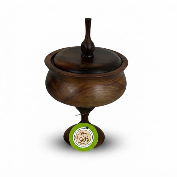 شکلات خوری چوبی پایه دار برگو
