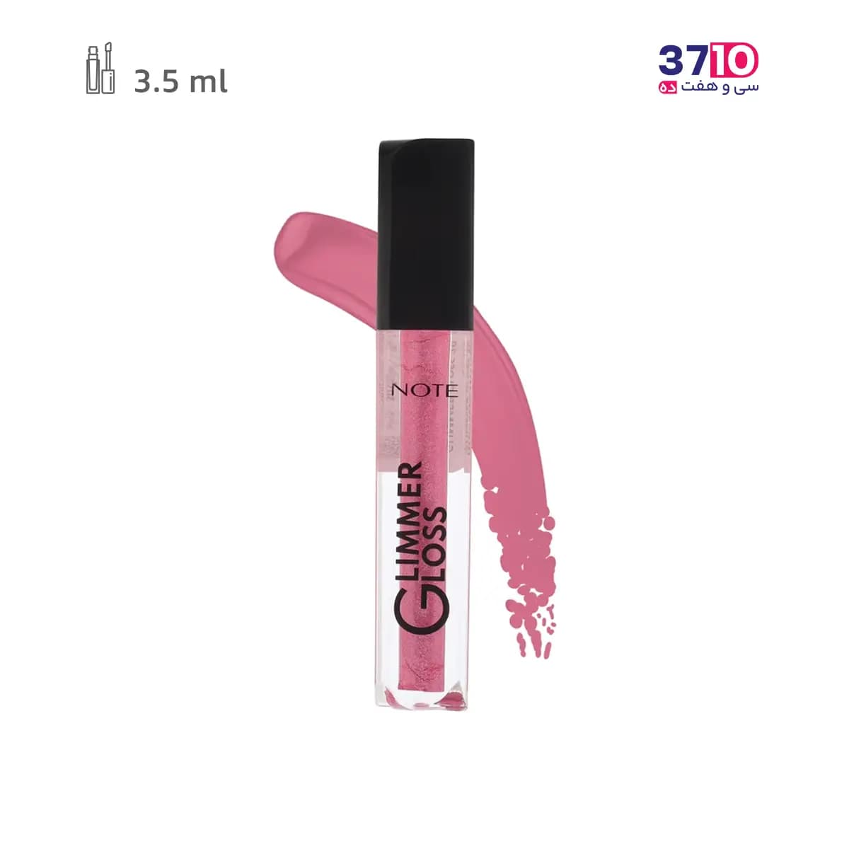 رژلب مایع اکلیلی نوت مدل گلیمر گلاس GLIMMER GLOSS شماره 20 — تصویر ۱۲