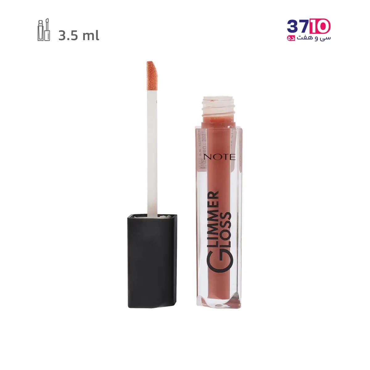 رژلب مایع اکلیلی نوت مدل گلیمر گلاس GLIMMER GLOSS شماره 10 — تصویر ۸