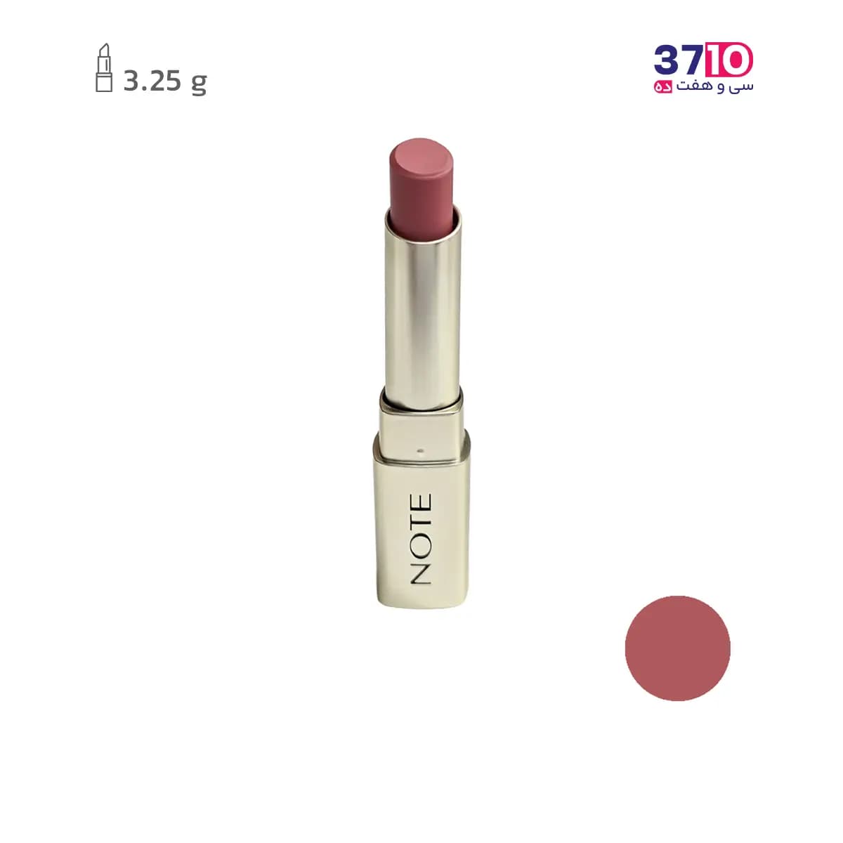 رژلب جامد مات نوت مدل آیکونیک Iconic Matte شماره 108