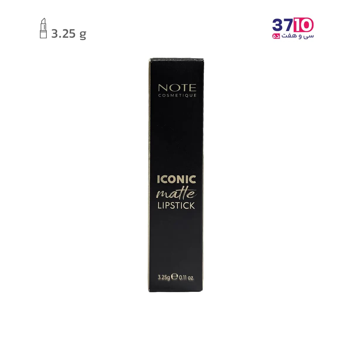 رژلب جامد مات نوت مدل آیکونیک Iconic Matte شماره 105 — تصویر ۱۲