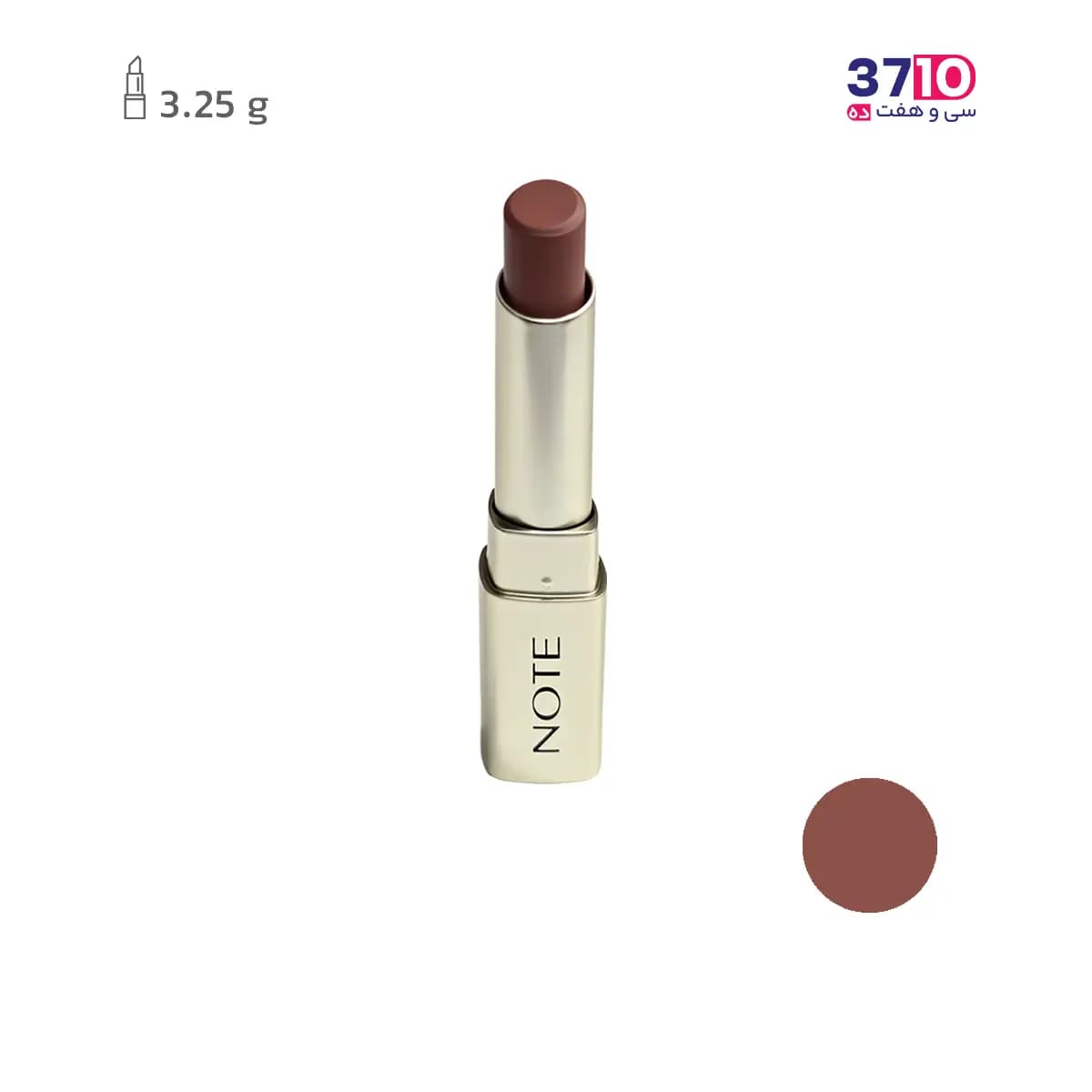 رژلب جامد مات نوت مدل آیکونیک Iconic Matte شماره 105 — تصویر ۸