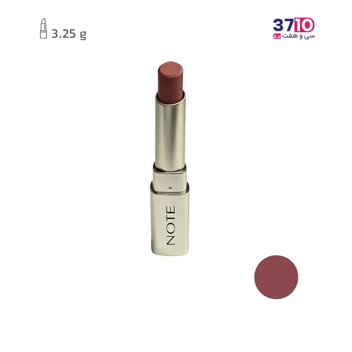 رژلب جامد مات نوت مدل آیکونیک Iconic Matte شماره 106 — تصویر ۸
