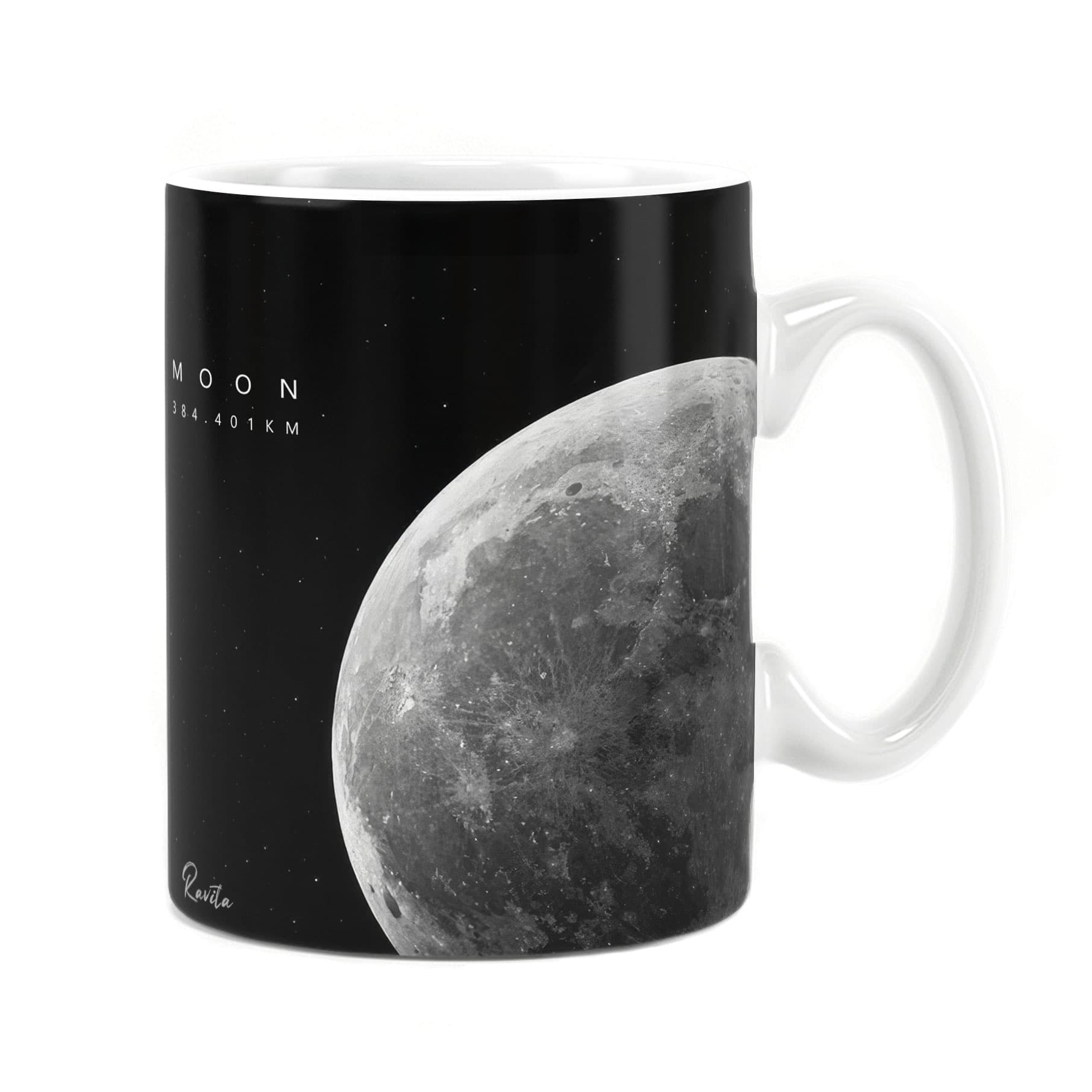 ماگ راویتا طرح ماه – Moon کد 3684