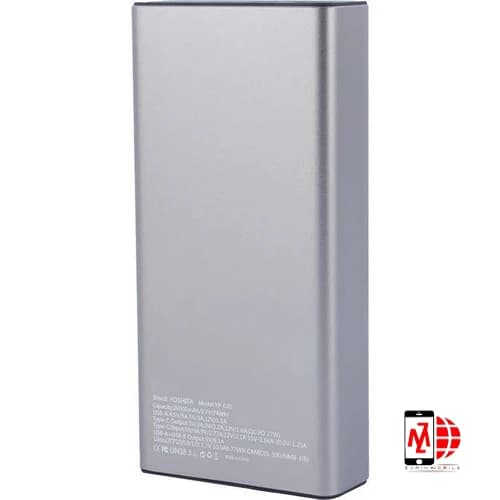 پاور بانک فست شارژ یوشیتا YP-020 QC PD 25W ظرفیت 20000 میلی آمپر ساعت — تصویر ۳