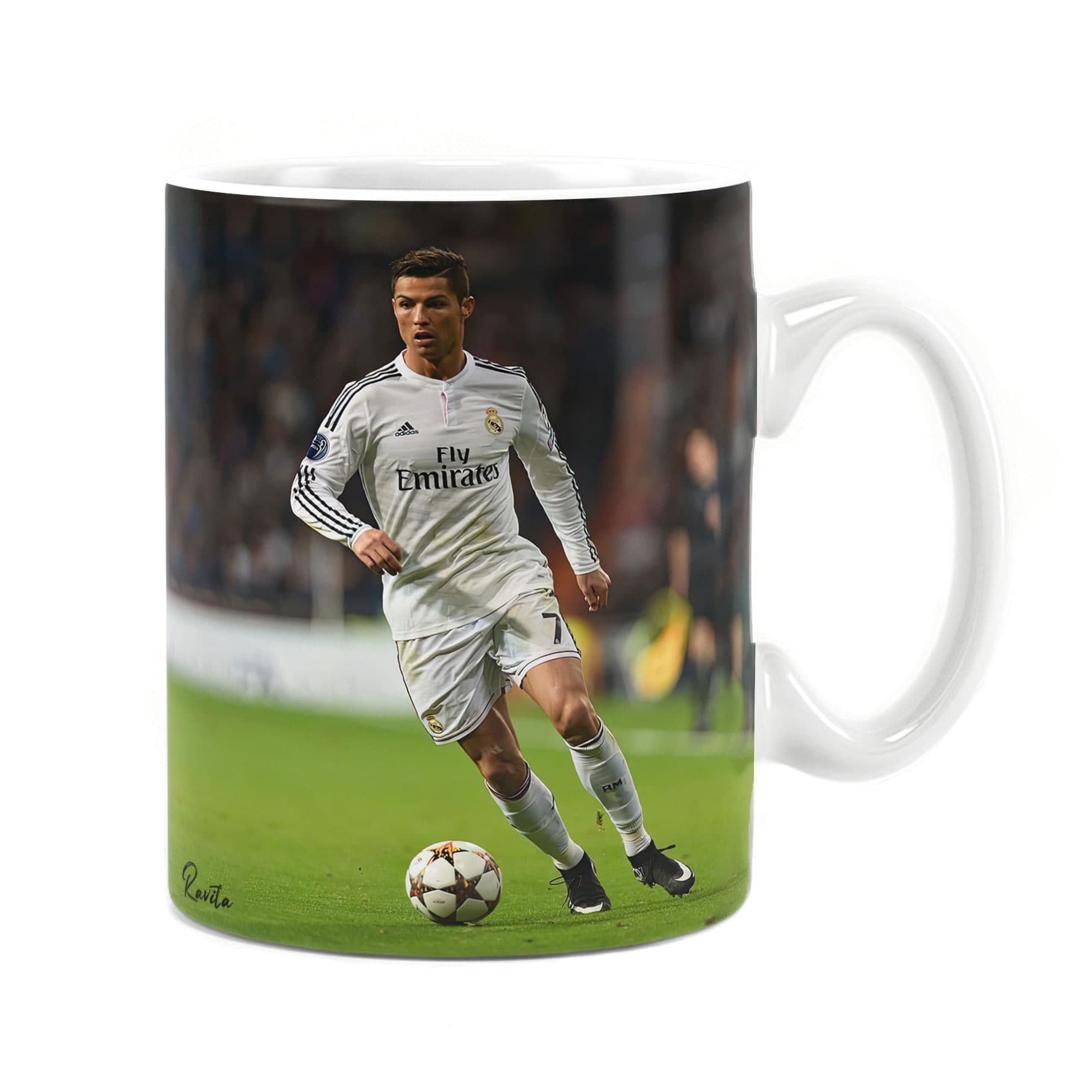 ماگ حرارتی راویتا طرح کریستین رونالدو – Cristiano Ronaldo کد 3673 — تصویر ۸