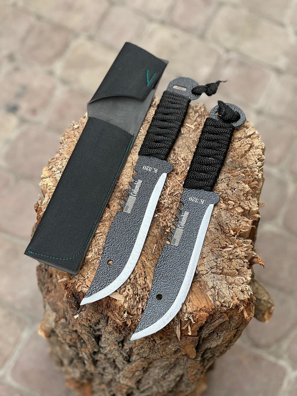 چاقو k320 کلمبیا با غلاف — تصویر ۲