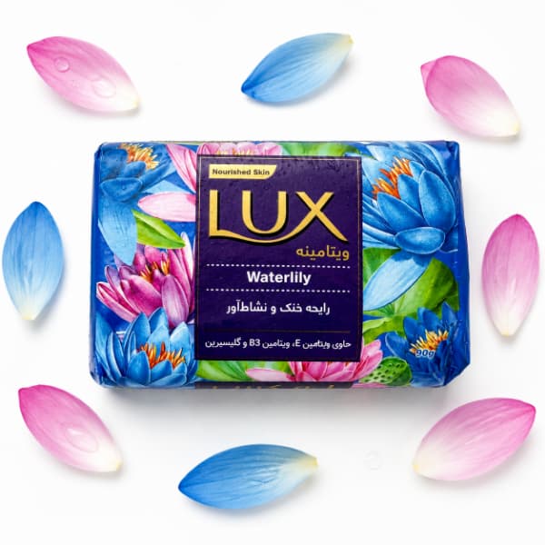 صابون لوکس waterlily رایحه خنک — تصویر ۳