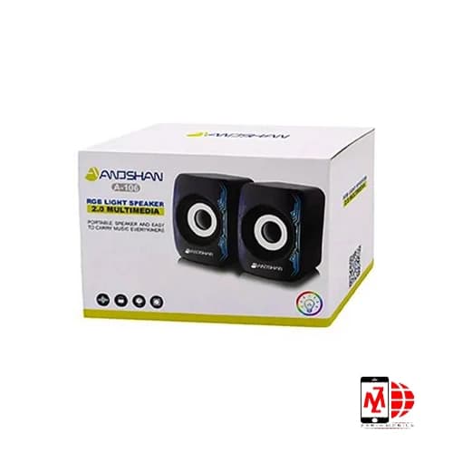 اسپیکر دوتکه لپ تاپی ANOSHAN آنوشان مدل A-106 — تصویر ۲