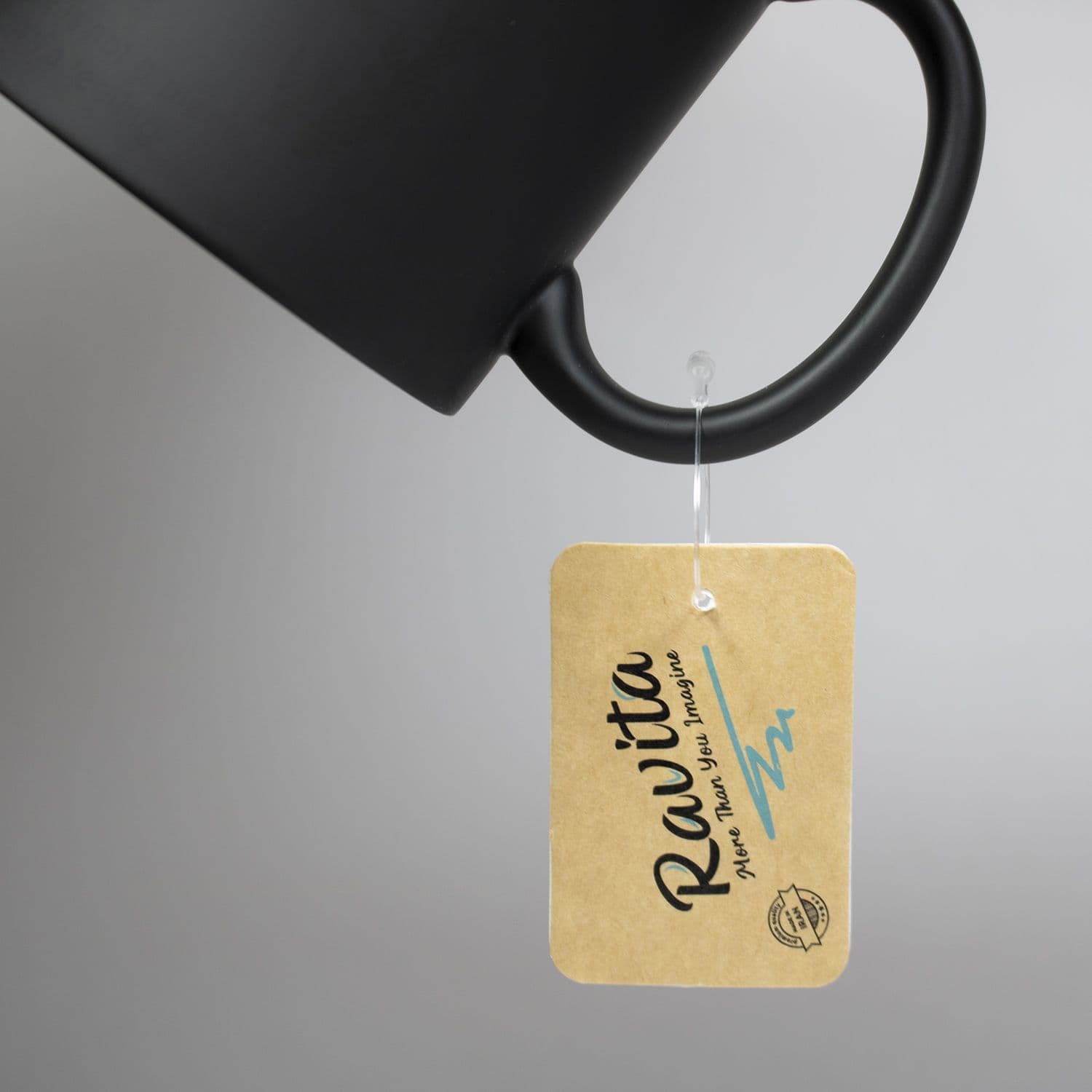 ماگ حرارتی راویتا طرح گربه و رز کد 3661 — تصویر ۲