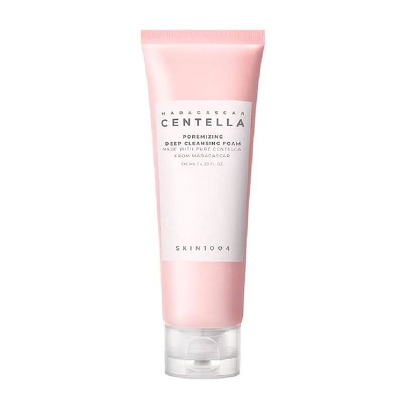فوم پاک‌کننده عمیق منافذ ماداگاسکار سنتلا SKIN1004 Madagascar Centella Poremizing Deep Cleansing Foam