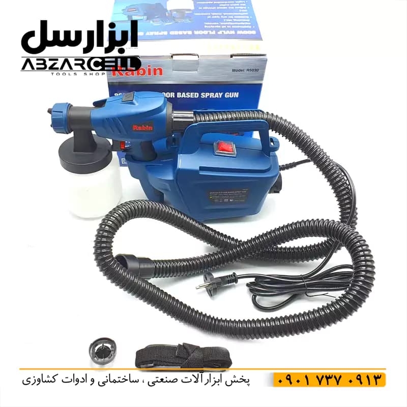 پیستوله برقی خرطومی 800 وات رابین| گارانتی 12 ماهه|طرح ronix — تصویر ۳