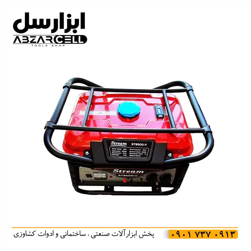 موتور برق 3 کیلو وات استریم STREAM|سیم پیچ مسی| مدل ST-S3-N500-V — تصویر ۶