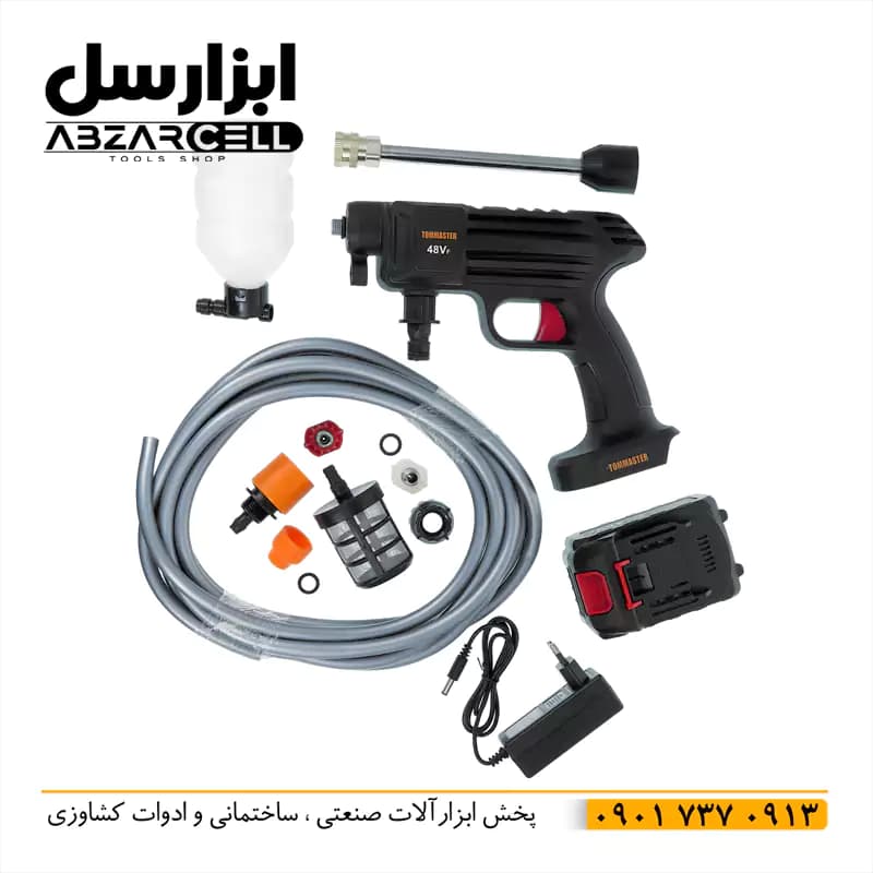 کارواش شارژی تام مستر 48 ولت 48vf — تصویر ۵