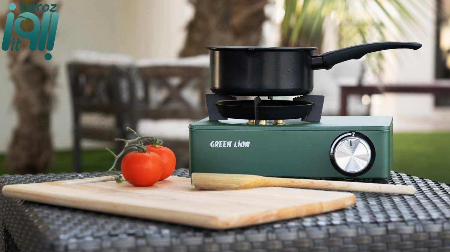 اجاق سفری گرین لاین مدل 3 Burner Mini Cassette Stove «اورجینال – ارسال 1 ساعت» — تصویر ۳