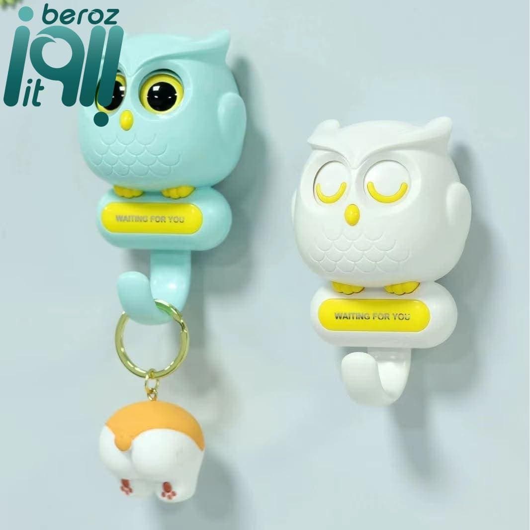 جا کلیدی دیواری مدل Hook owl — تصویر ۵