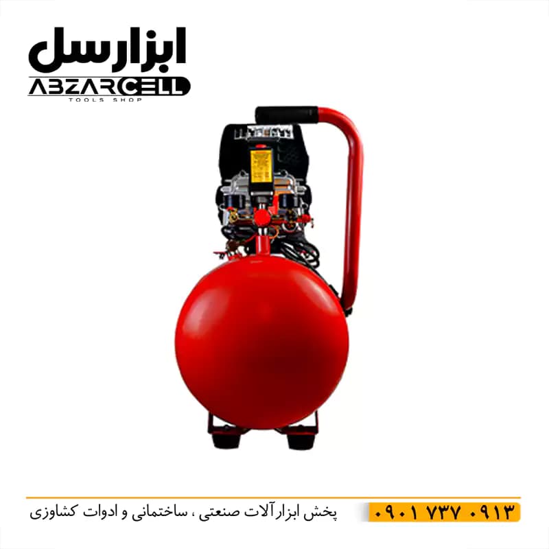 کمپرسور روغنی 50 لیتری استریم | تایم پر شدن 4:30 دقیقه | مدل S50L-2800RPM — تصویر ۲