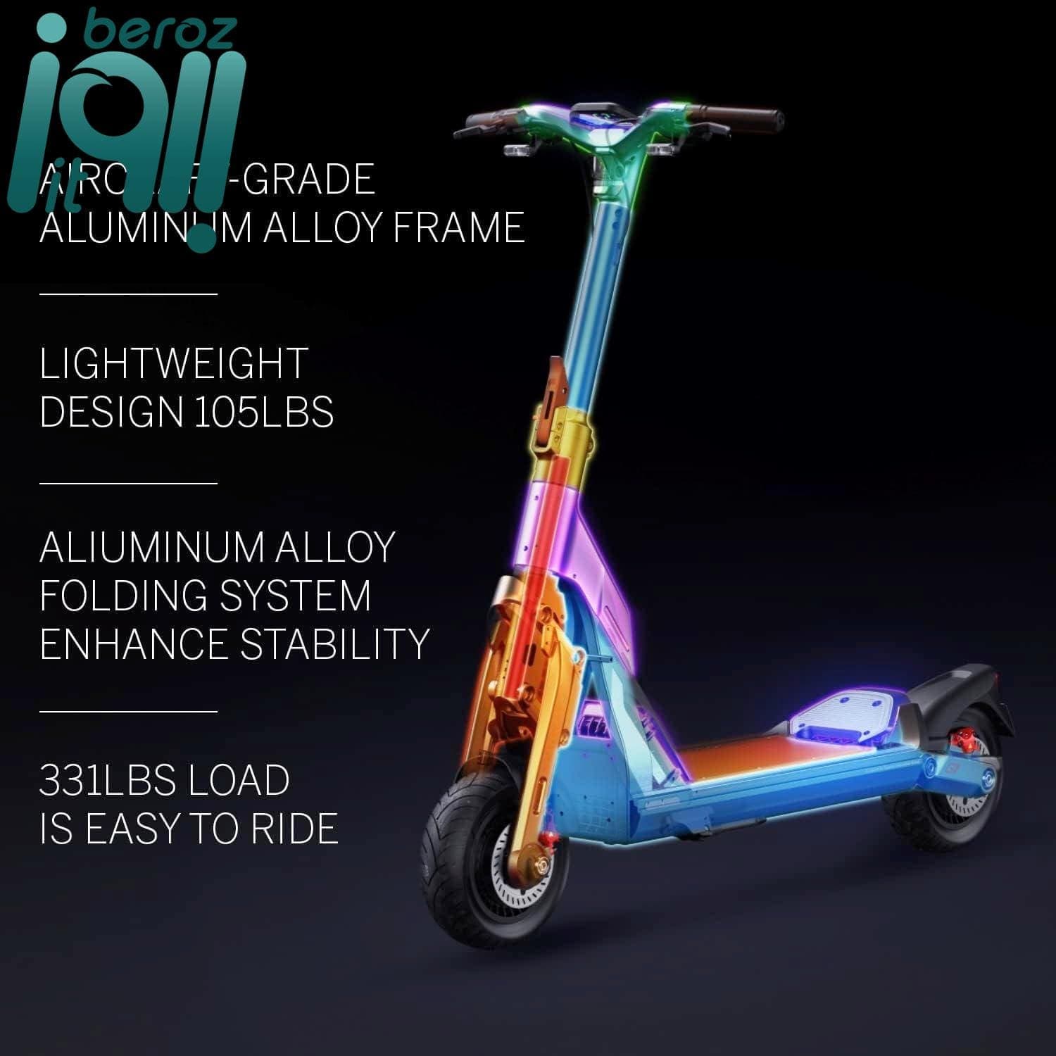 سوپر اسکوتر ناین بات مدل Segway GT1 «اورجینال – ارسال 1 ساعت» — تصویر ۴
