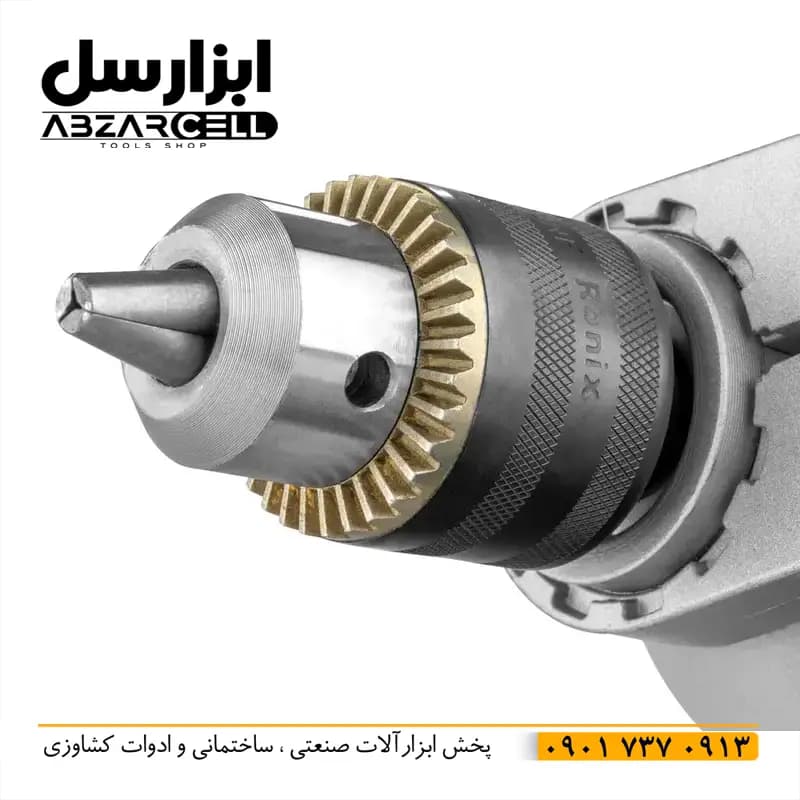 دریل چکشی گیربکسی 1050 وات رونیکس 2220| اصل| ضمانت 12 ماه| قدرت 1.4 اسب بخار| سیم پیچ مس — تصویر ۱۱