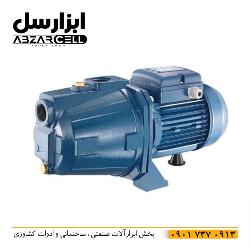 پمپ جتی 1 اسب بخار ونیکو v-jet100| سیم پیچ مس| هد 50 متر — تصویر ۳