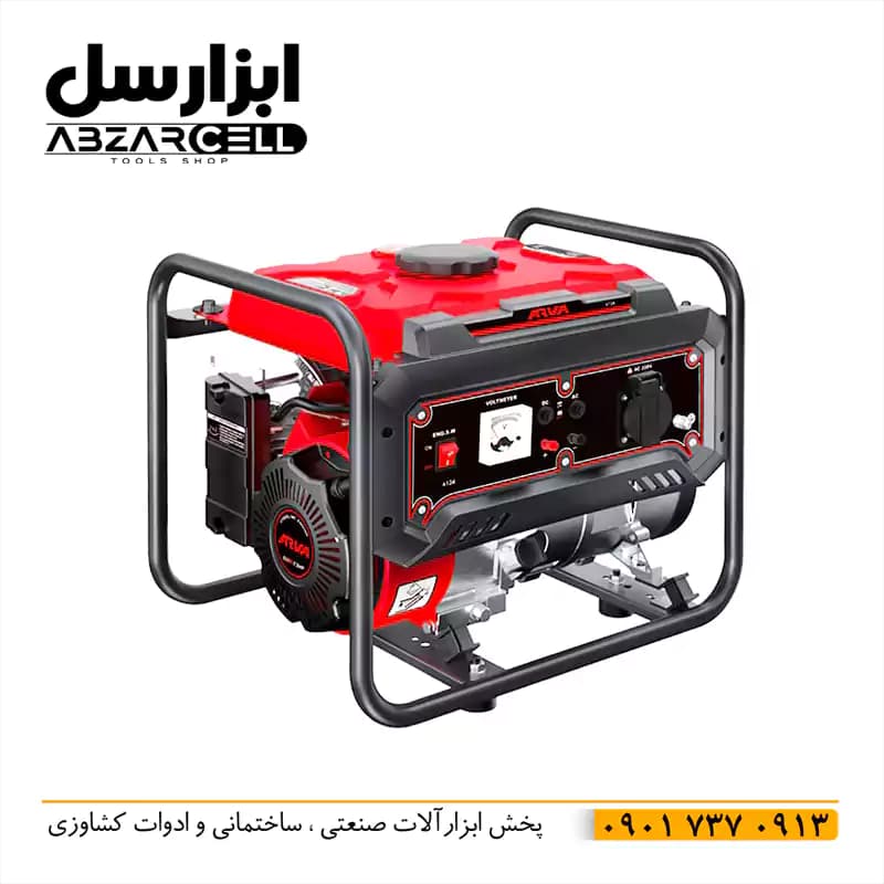 موتور برق بنزینی آروا مدل 6124| 1 کیلو وات — تصویر ۵