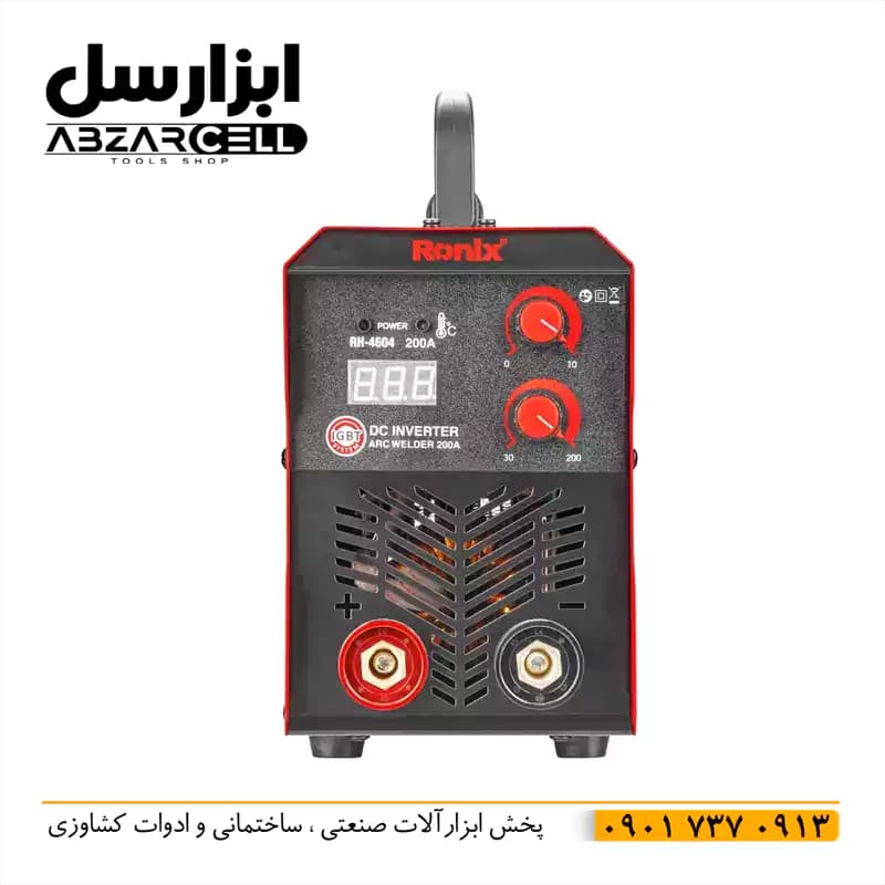 دستگاه جوش RH-4604 رونیکس| توربو فن پلاس (جوشکاری طولانی مدت) — تصویر ۳