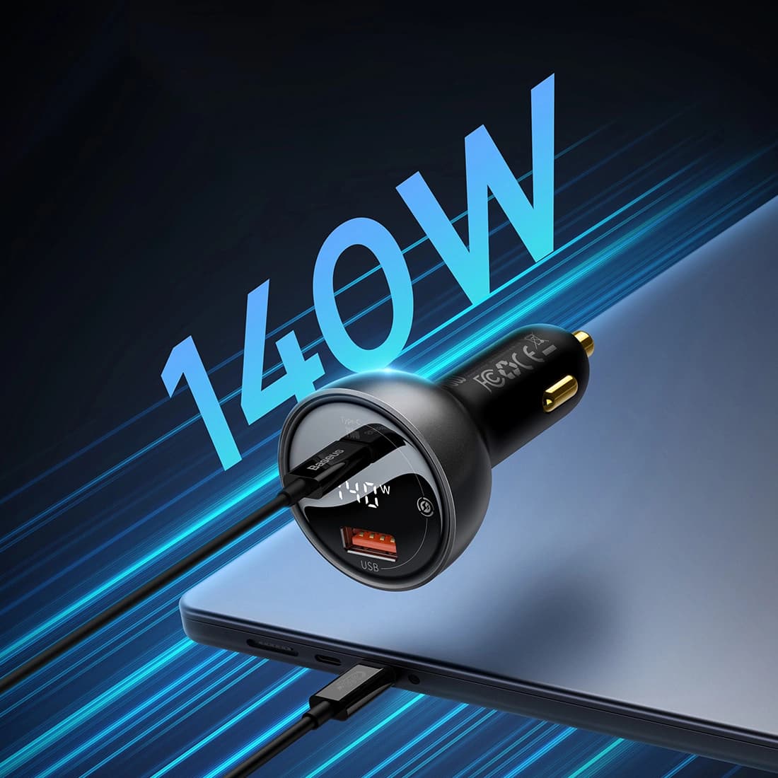 شارژر فندکی بیسوس Baseus CGZX070001 — تصویر ۵