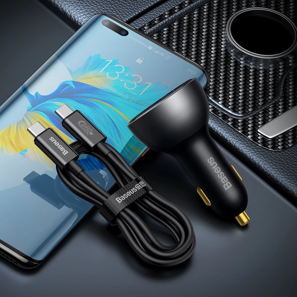شارژر فندکی بیسوس Baseus CGZX070001 — تصویر ۲