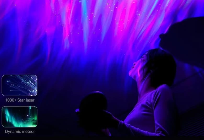 پروژکتور آسمان مجازی شیائومی Wanbo EVA Galaxy Light «اورجینال – ارسال 1 ساعت» — تصویر ۵