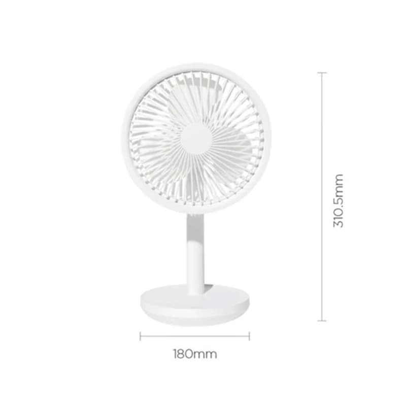 پنکه شارژی شیائومی رومیزی مدل Xiaomi Aisolove F5 «اورجینال – ارسال 1 ساعت» — تصویر ۱۲