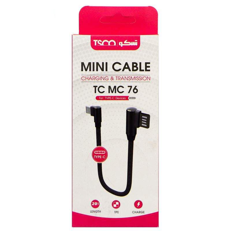 کابل تبدیل USB به USB-C تسکو مدل TC MI76 طول0.2 متر — تصویر ۲