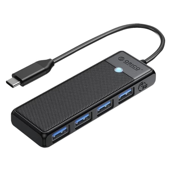هاب 4 پورت USB3.0 اوریکو مدل ORICO PAPW4A-C3-18 اتصال Type-C — تصویر ۶