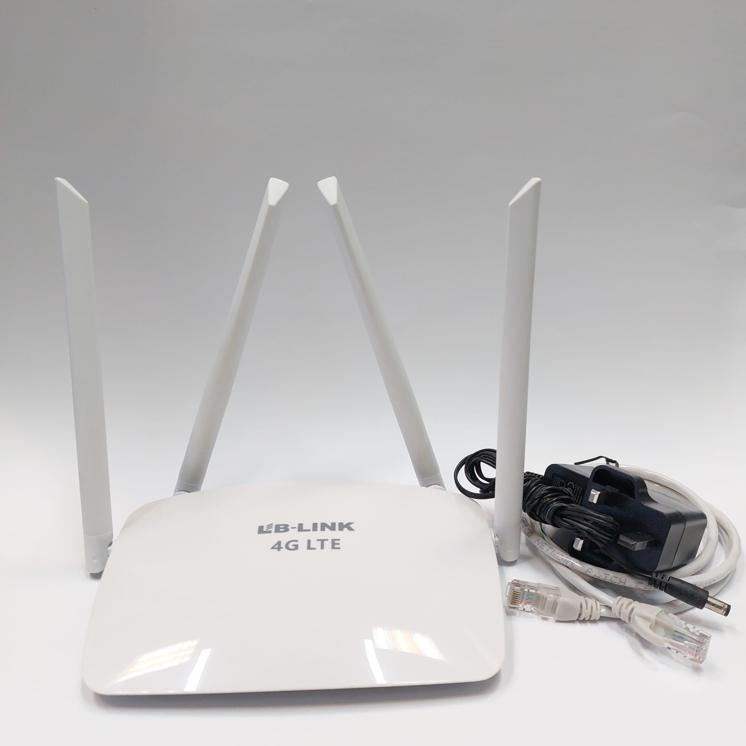 مودم سیم کارتی آنلاک 4G LTE ال بی لینک مدل LBLink BL-CPE450H پشت ویترینی دست دوم — تصویر ۷