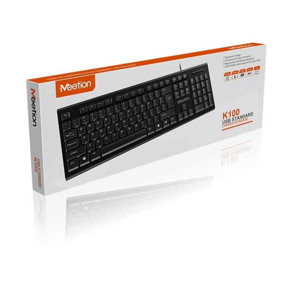 کیبورد سیمی میشن Meetion MT-K100 — تصویر ۱۰