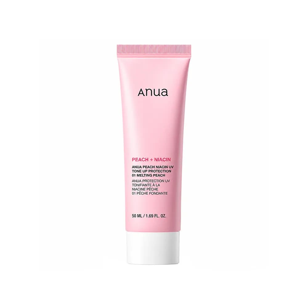 ضد آفتاب ضد لک هلو و نیاسینامید آنوا Anua Peach + Niacin UV Tone Up Protection حجم 50 میلی لیتر