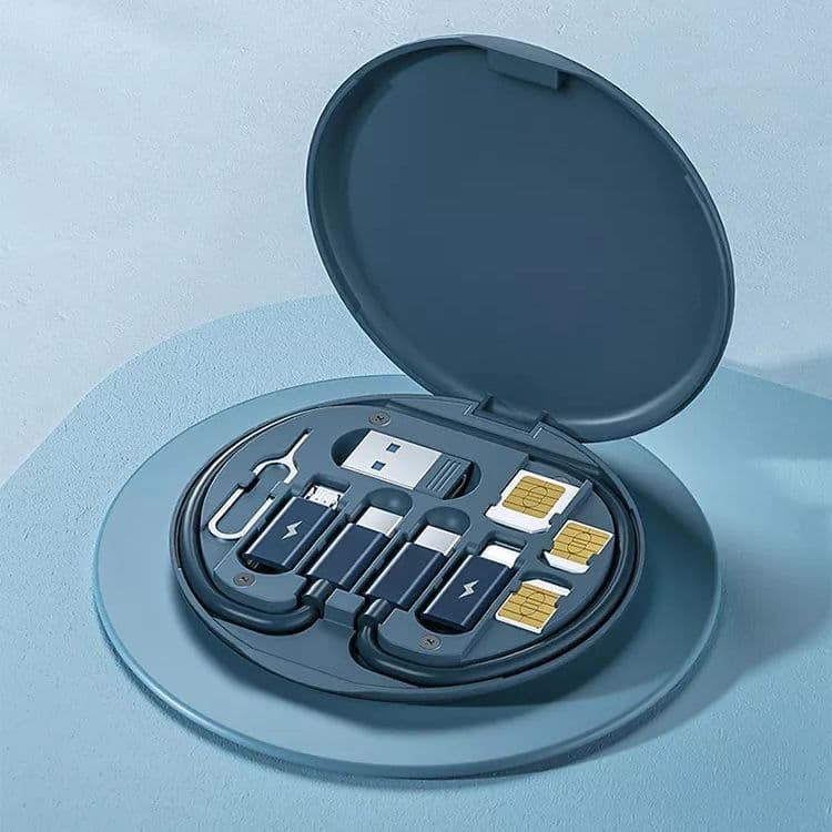 کابل تبدیل USB-C به USB-C / لایتنینگ / USB / micro USB تسکو مدل TCRA 1500 طول 0.22 متر — تصویر ۲