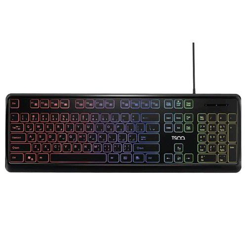 کیبورد باسیم گیمینگ تسکو TSCO GAMING KEYBOARD TK8046 — تصویر ۲