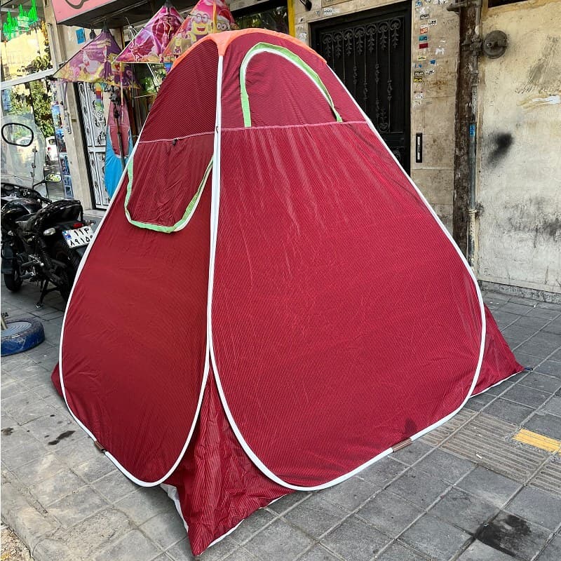 چادر مسافرتی 6 نفره فنری تاشو سفری جنس برنو باکیفیت بالا مناسب خانواده کد2 — تصویر ۸
