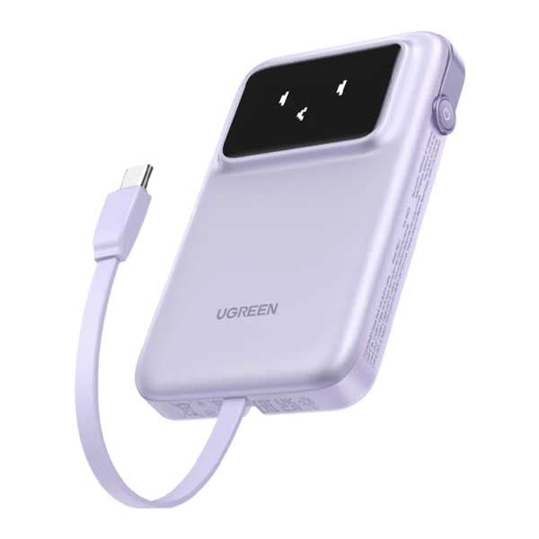 پاوربانک یوگرین مدل UGREEN PB511-35604B ظرفیت 10000 میلی آمپرساعت — تصویر ۹