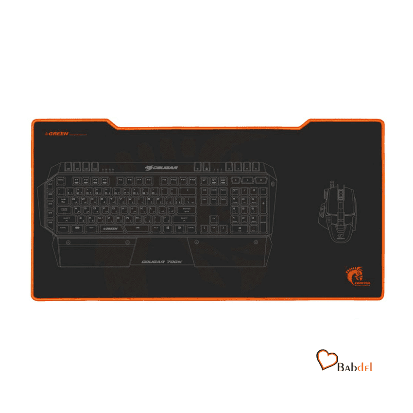 ماوس پد گیمینگ گرین MOUSE PAD GAMING GRIFFIN 700-L — تصویر ۳