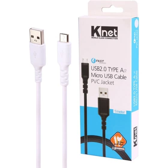 کابل USB به MicroUSB کی نت مدل K-CUM02010 طول 1 متر — تصویر ۵